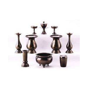 比叡型仏具4.0寸10点セット
