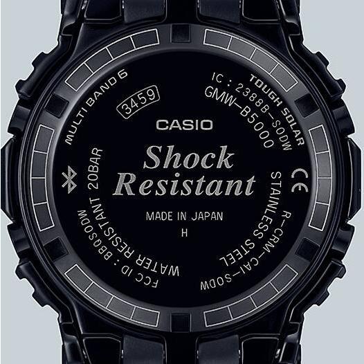 G-SHOCK カシオ GMW-B5000CS-1JR 国内正規品 レーザー彫刻