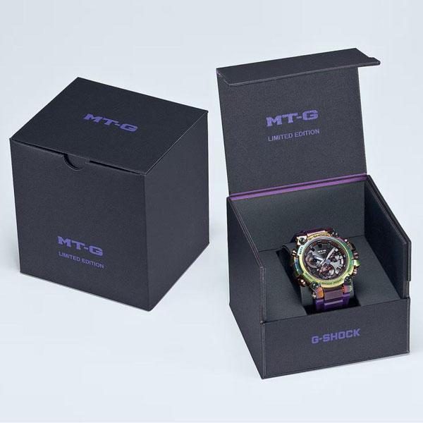 カシオ G-SHOCK MTG-B3000PRB-1AJR メンズ 腕時計 オーロラオーバル コンセプトデザイン スペシャルモデル 国内正規品 ソーラー電波時計 Bluetooth 搭載 新品｜oomoritokeiten｜06