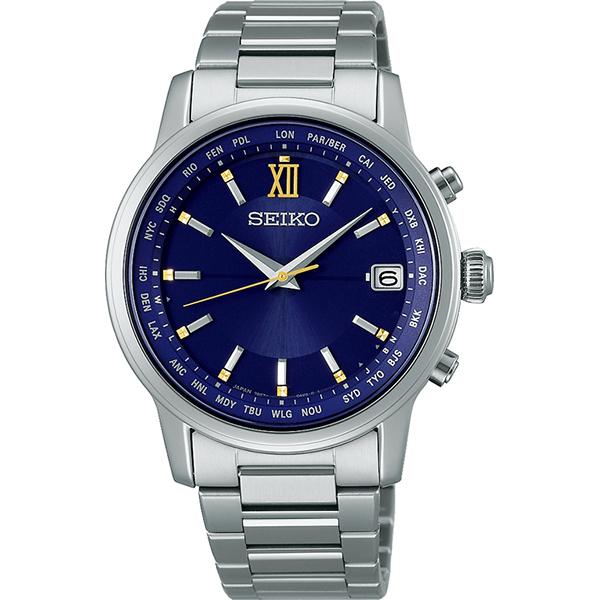 セイコー ブライツ SAGZ109 メンズ 腕時計 2020 エターナルブルー 限定モデル コンフォテックス チタン SEIKO ソーラー電波時計 新品｜oomoritokeiten