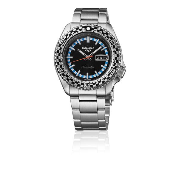 Seiko 5 3年保証 セイコー スポーツ SBSA245 メンズ 腕時計 チェッカー