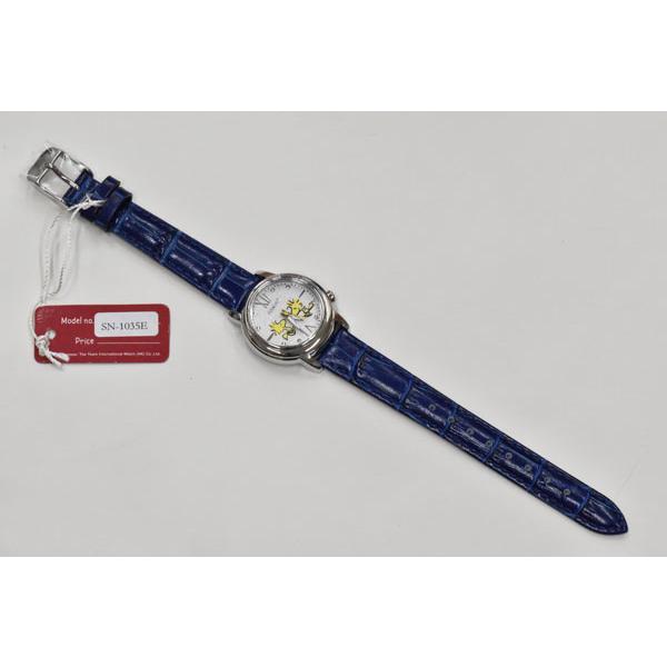 スヌーピー SN-1035E レディース 腕時計 ネイビー 100本限定モデル