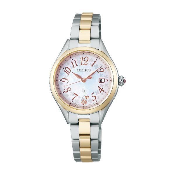 3年保証 セイコー ルキア SSQW092 チタン シャンパンゴールド プラチナダイヤシールド LUKIA Grow SEIKO ソーラー電波時計 新品