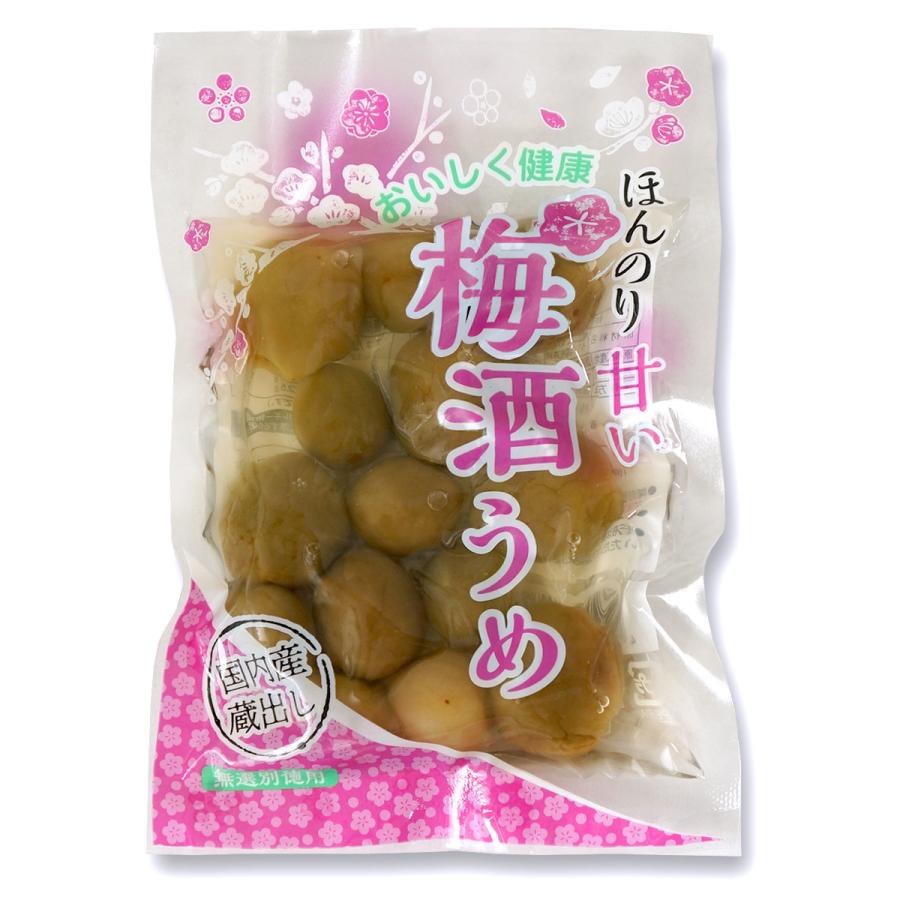 国産 無選別 お徳用 ほんのり甘い 梅酒うめ 210g 袋入り : 讃岐