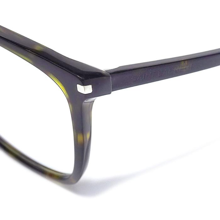 SAINT LAURENT 【美品】 サンローラン YSL メガネ 眼鏡 ウェリントン