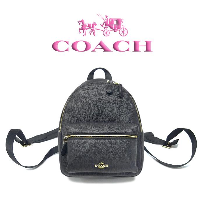 coach コーチ レザー リュックサック バックパック レディース 小さい