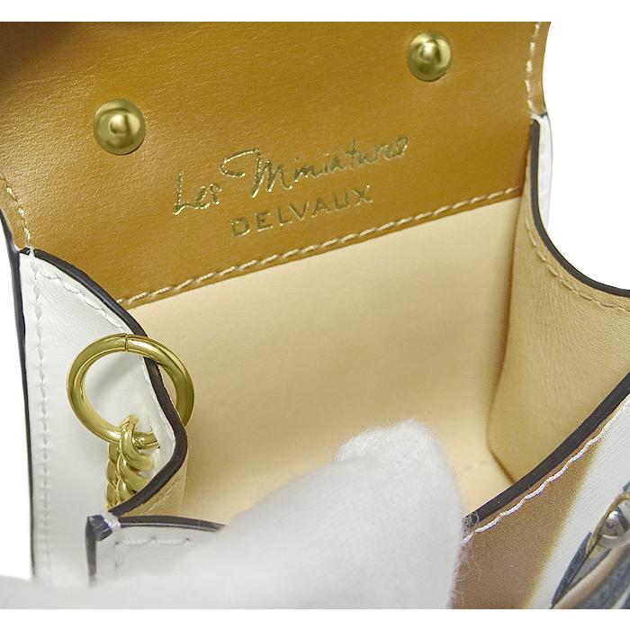 DELVAUX 【超美品】 デルヴォー ブリヨン バッグ型チャーム DELVAUX 【超美品】 デルヴォー ブリヨン バッグ型チャーム