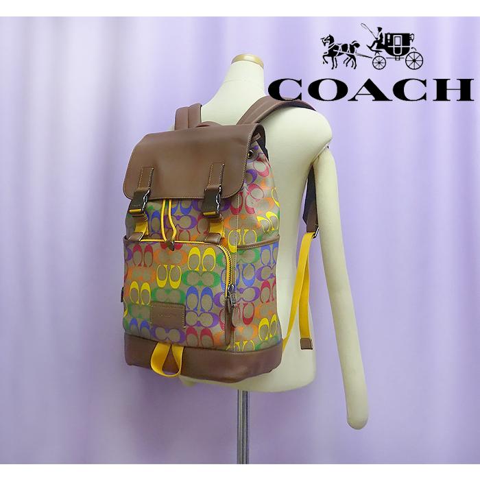 未使用 超美品】 コーチ COACH バックパック リュック バッグ