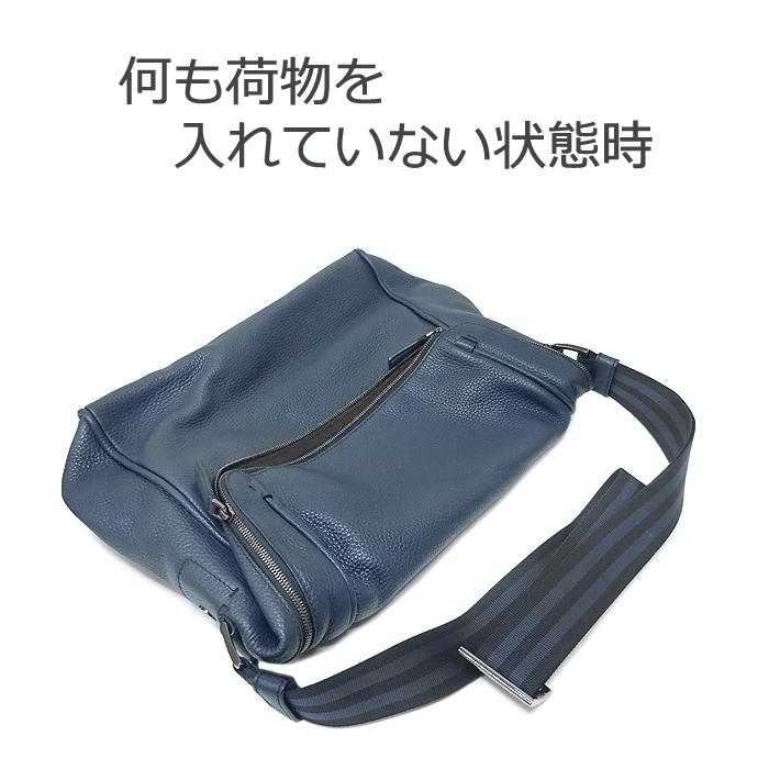 送料無料 美品】 エルメネジルドゼニア 斜めがけショルダーバッグ 