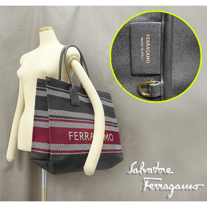 FERRAGAMO（フェラガモ） 【超美品 ほぼ未使用】 ショルダートート 