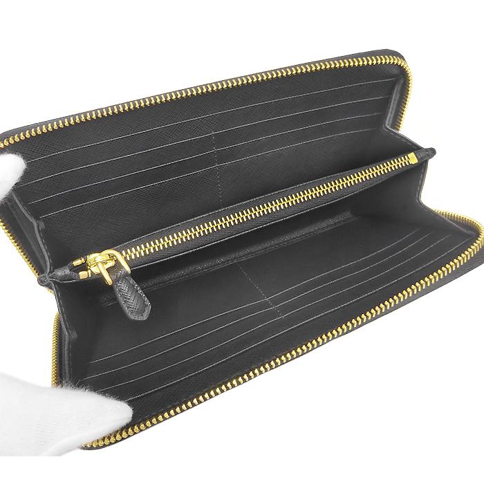 PRADA 【未使用 超美品】 プラダ ラウンドファスナー長財布 PRADA 【未使用 超美品】 プラダ ラウンドファスナー長財布