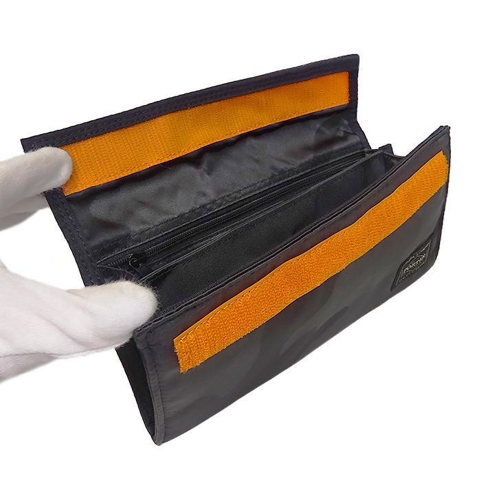 PORTER 【超美品 ほぼ未使用】 ポーター 長財布 マジックテープ