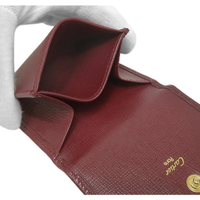 Cartier（カルティエ） 【超美品 ほぼ未使用】 ホック式 二つ折り 