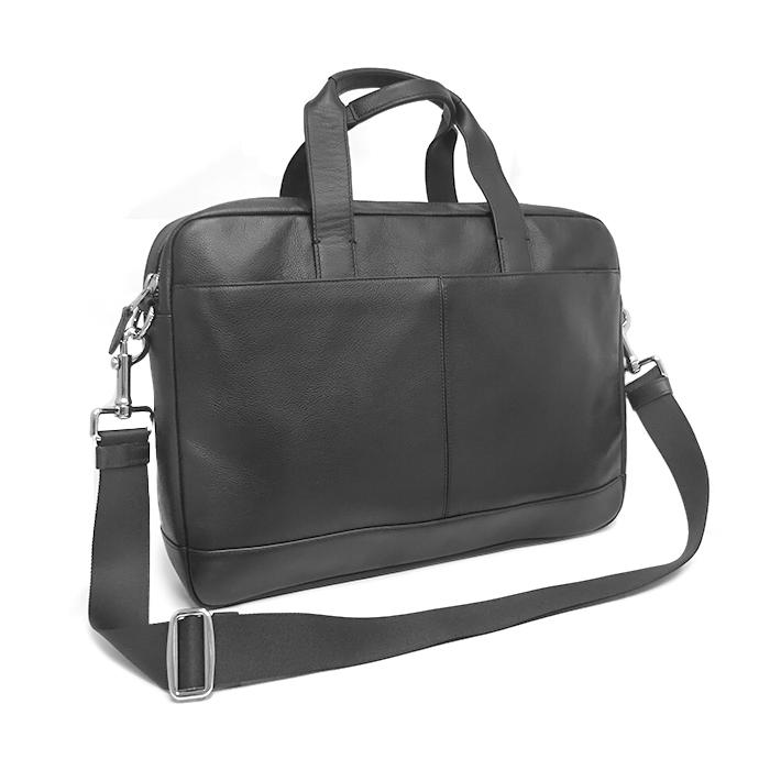 【送料無料 美品】 コーチ COACH 2WAY ビジネスバッグ ブリーフケース 鞄 レザー 本革 ブラック 黒 大容量 シンプル 柔らかめ ポケット多め | COACH | 01