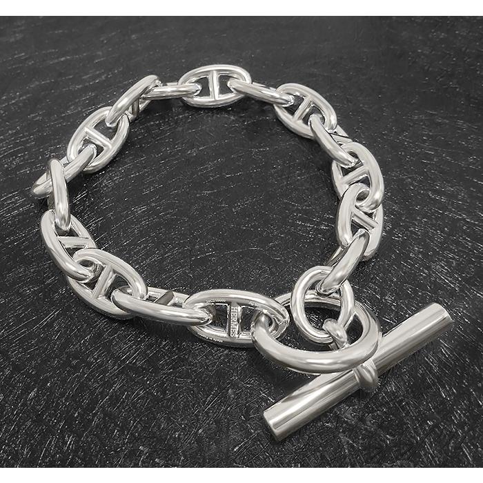 未使用品 超美品】 エルメス HERMES シェーヌダンクルGM チェーン 