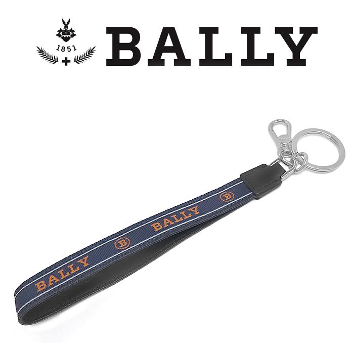 新品未使用　BALLYブラックレザーキーホルダー Bally（バリー） 【送料無料 未使用 超美品】 ハンドストラップ付き 2