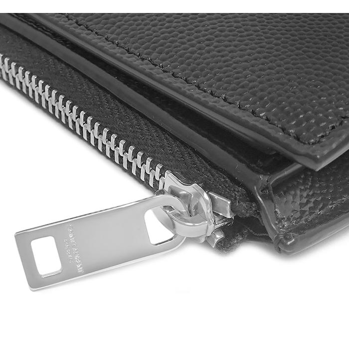 SAINT LAURENT 【未使用 超美品】 サンローラン YSL 二つ折り財布 