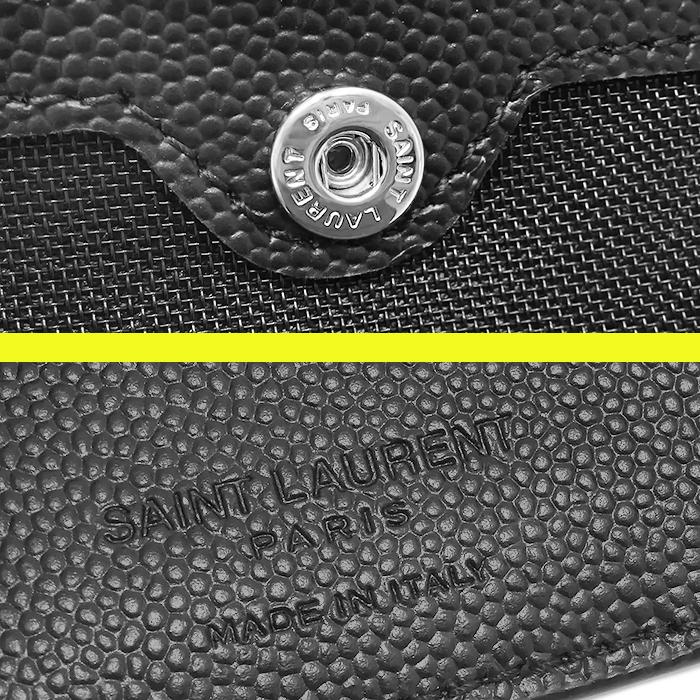 SAINT LAURENT 【未使用 超美品】 サンローラン YSL 二つ折り財布