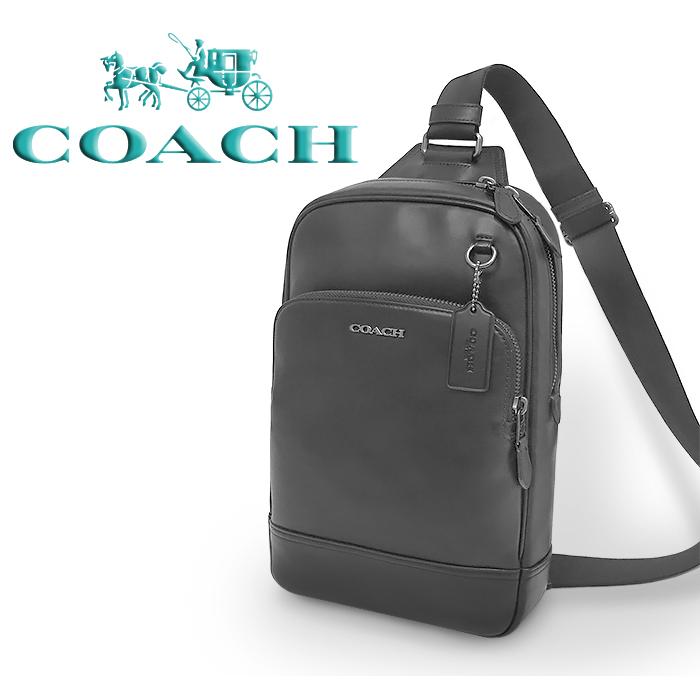 COACH 【送料無料 美品 ほぼ未使用】 コーチ ボディバッグ ショルダー  