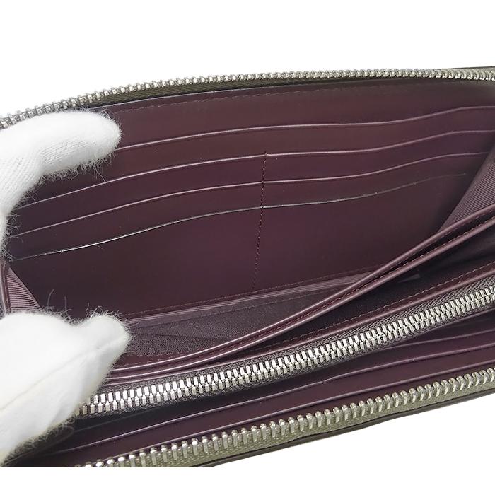 Bally（バリー） 【送料無料 美品】 ラウンドファスナー長財布 レザー