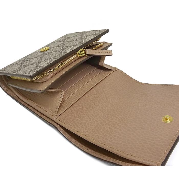 GUCCI 【超美品 ほぼ未使用】 グッチ GGマーモント 二つ折り財布 GUCCI 【超美品 ほぼ未使用】 グッチ GGマーモント 二つ折り財布