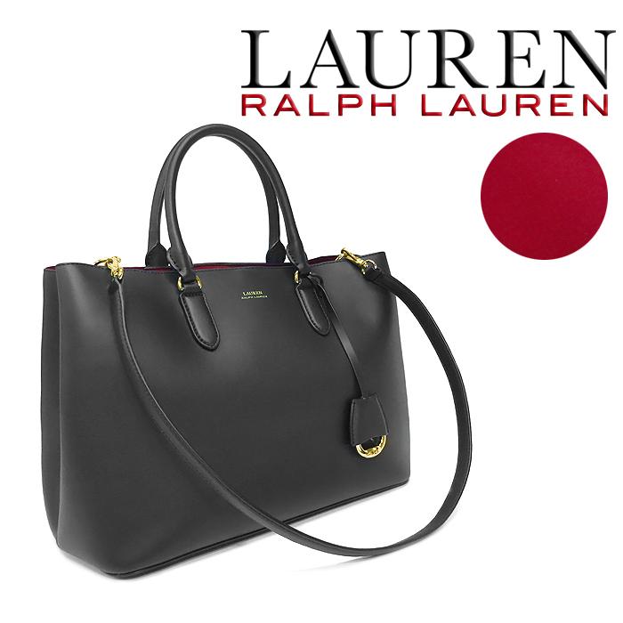 LAUREN RALPH 【美品 ほぼ未使用】 ラルフローレン 2WAY ハンドバッグ  
