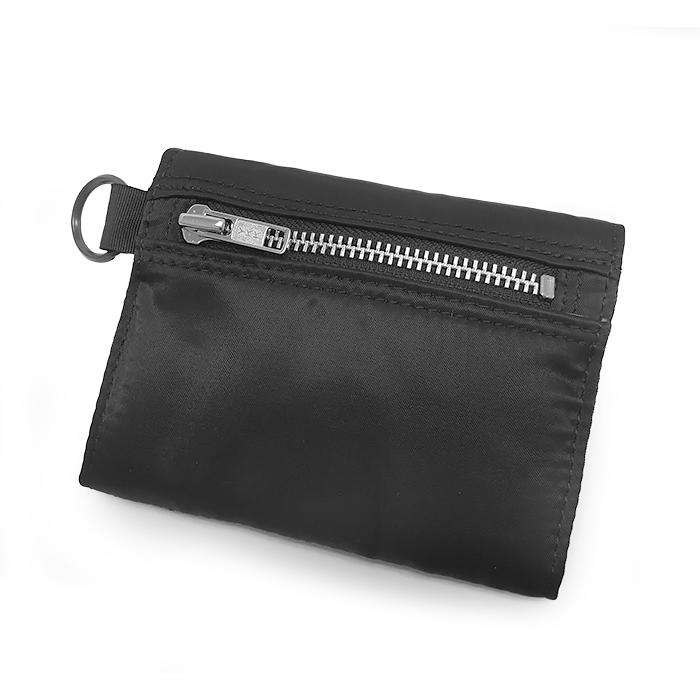 ポーター　タンカー　二つ折り財布　コンパクト　ウォレット　黒　未使用 PORTER 【未使用 超美品】 ポーター 二つ折り財布 キーリング付き ミニ