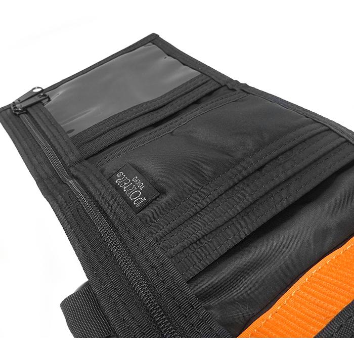 PORTER 【未使用 超美品】 ポーター 二つ折り財布 キーリング付き ミニ