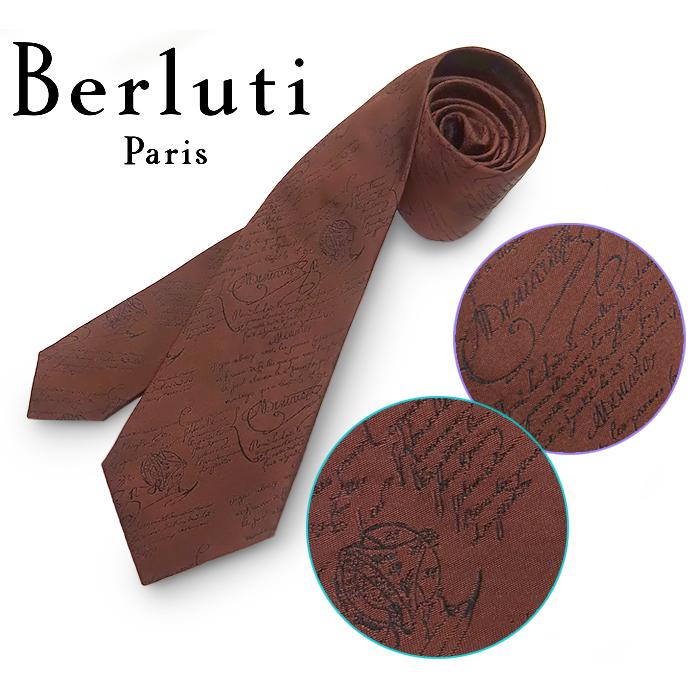 Berluti（ベルルッティ） 【未使用品 超美品】 ネクタイ レギュラー