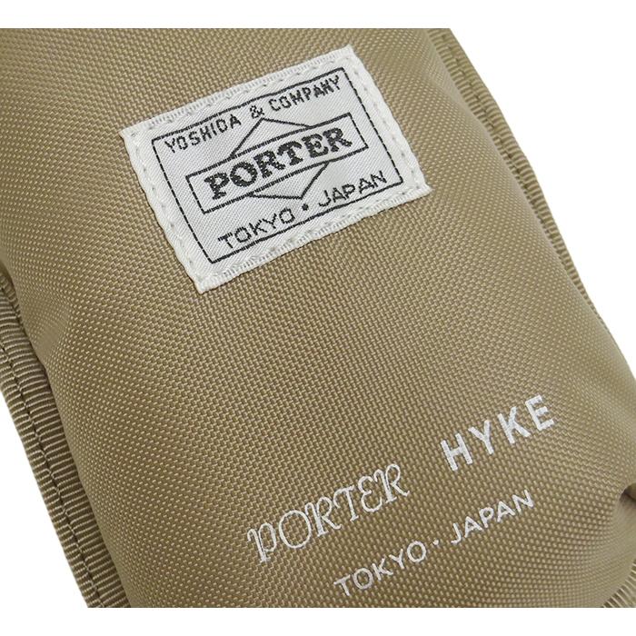 (超美品) PORTER ナイロン マルチポーチ ベージュ PORTER 【未使用 超美品】 ポーター マルチケース ポーチ