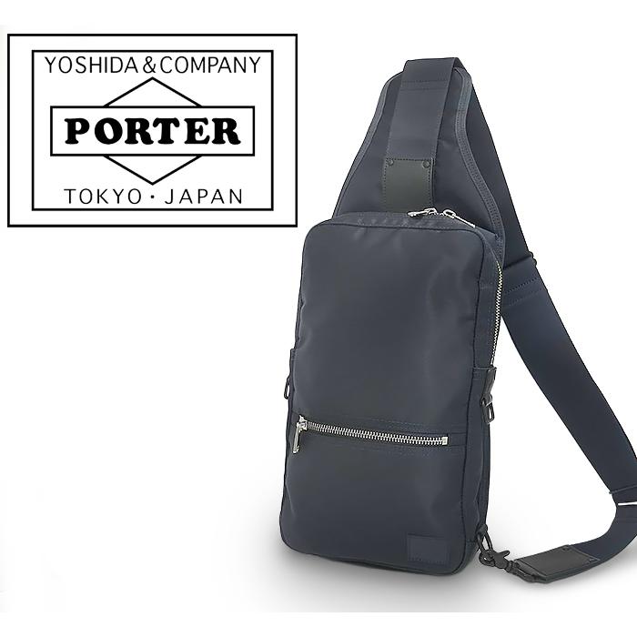 PORTER ボディバッグ ネイビー PORTER ボディバッグ ネイビー メンズ
