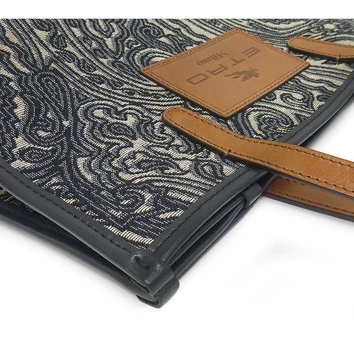 【美品】ETRO エトロ ハンドバッグ 肩がけショルダー ペイズリー柄 ヌメ革 超美品 ETRO エトロ 2way ショルダーバッグペイズリー柄 ハンドバッグ