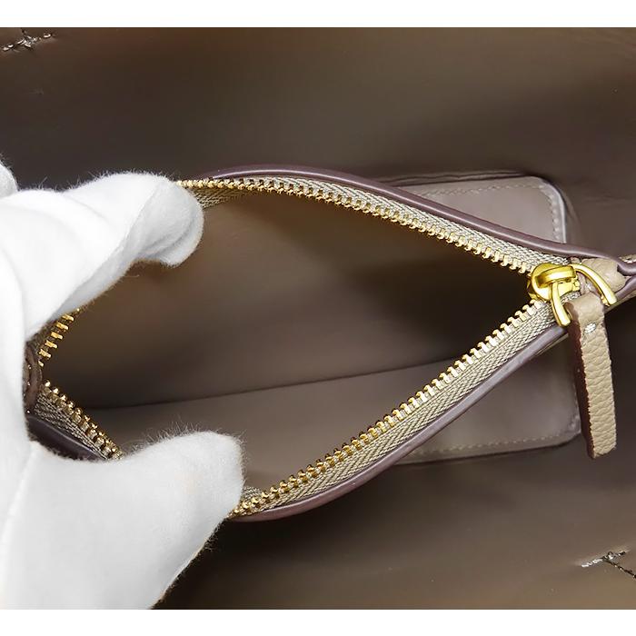 美品　トリーバーチ　ショルダーバッグ　レザー　グレー　ベージュ　ショルダー欠品 TORY BURCH（トリーバーチ） ショルダーバッグ レディース グレー