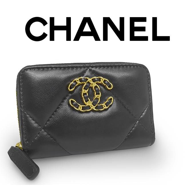 CHANEL（シャネル） 【未使用 超美品】 CHANEL19 ファスナーコイン