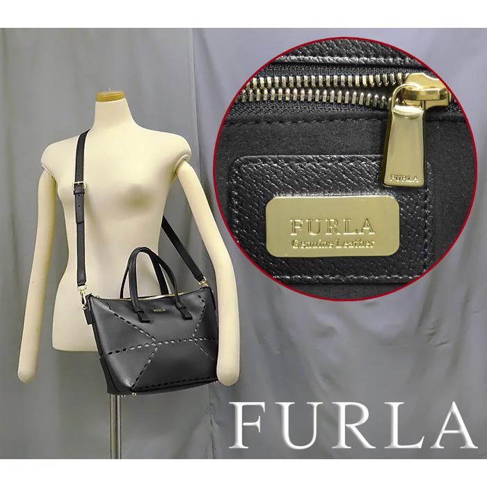FURLA（フルラ） 【超美品 ほぼ未使用】 FURLA 2WAY ハンドバッグ 斜 