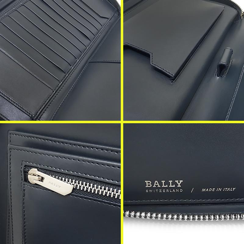 Bally（バリー） 【超美品 ほぼ未使用】 ラウンドファスナー長財布