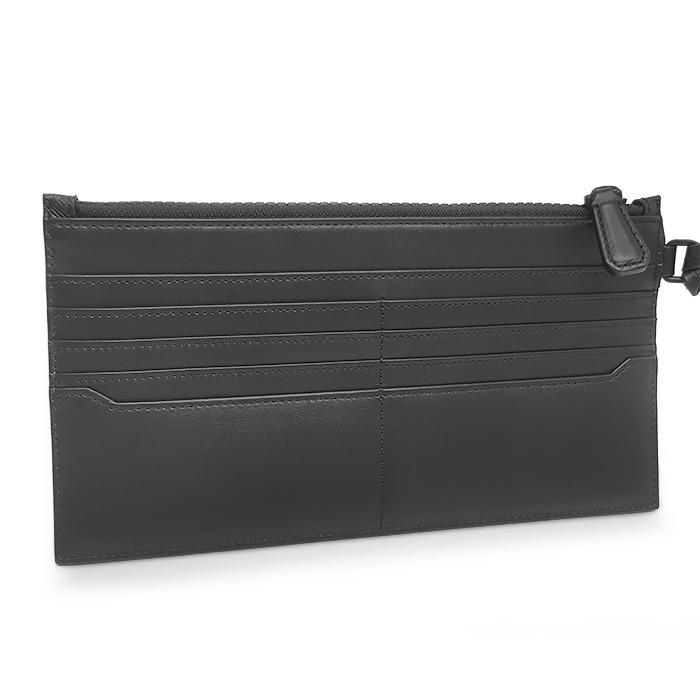 【未使用 超美品】 モンブラン MONTBLANC ポーチ コインケース セカンドバッグ カードケース 鞄 ストラップ付 ブラック メンズ レディース_1