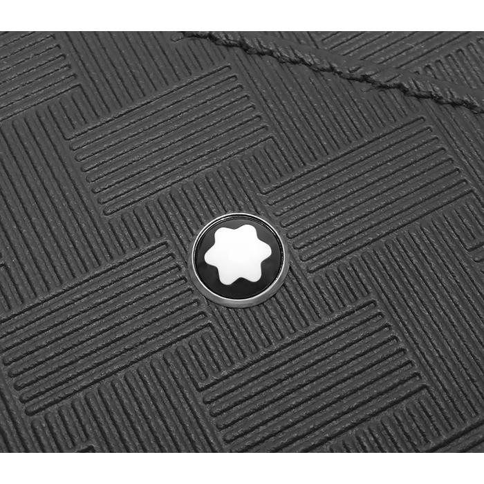 【未使用 超美品】 モンブラン MONTBLANC ポーチ コインケース セカンドバッグ カードケース 鞄 ストラップ付 ブラック メンズ レディース_2