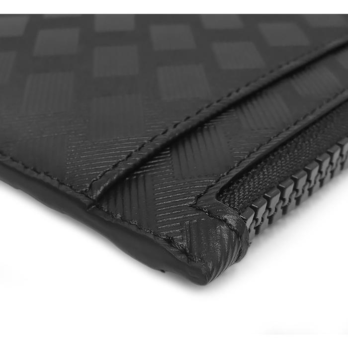 【未使用 超美品】 モンブラン MONTBLANC ポーチ コインケース セカンドバッグ カードケース 鞄 ストラップ付 ブラック メンズ レディース_3