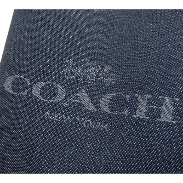 【送料無料 美品】 コーチ COACH 2WAY 斜めがけショルダーバッグ ハンドバッグ 鞄 デニム キャンバス レザー ネイビー ブルー シリアル有 | COACH | 02