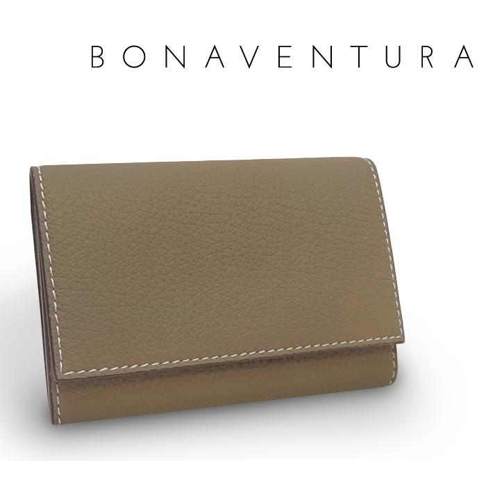 BONAVENTURA（ボナベンチュラ） 【未使用 超美品】 二つ折り名刺入れ
