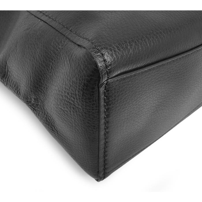 【送料無料 美品】 コーチ COACH トートバッグ ハンドバッグ 鞄 レザー 本革 ブラック 黒 メンズ レディース 大容量 シリアル有 柔らかめ | COACH | 03