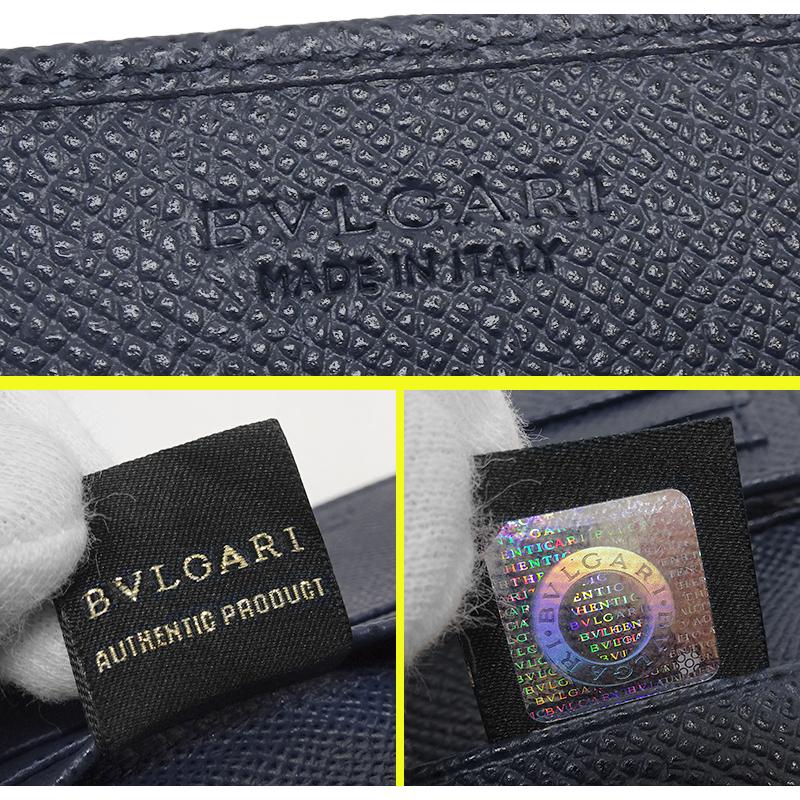 BVLGARI（ブルガリ） 【未使用 超美品】 ブルガリマン 二つ折り名刺