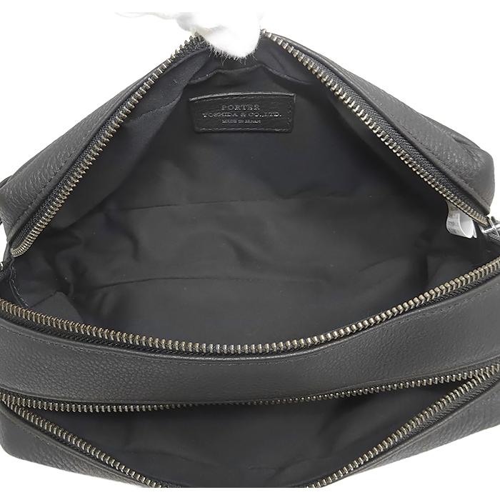 PORTER 【未使用 超美品】 ポーター Wジップ セカンドバッグ ポーチ 鞄