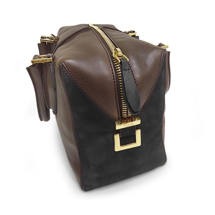 TOD'S（トッズ） 【送料無料 美品】 TOD'S 2WAY ハンドバッグ ボストン