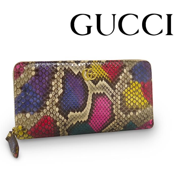 GUCCI（グッチ） 【送料無料 美品】 ラウンドファスナー長財布