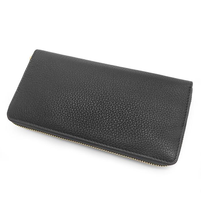 GUCCI グッチ 長財布 ラウンドファスナー レザー GG 黒 GUCCI（グッチ） 未使用 超美品 ラウンドファスナー長財布 ビッグロゴ