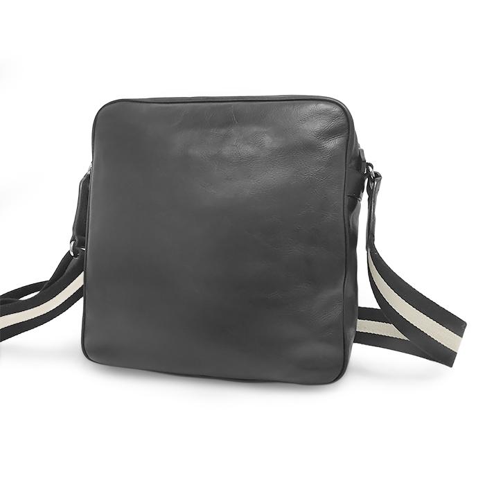 【新品未使用】 BALLY バリー ショルダーバッグ メッセンジャー ブラック Bally（バリー） 送料無料 美品 斜めがけショルダーバッグ