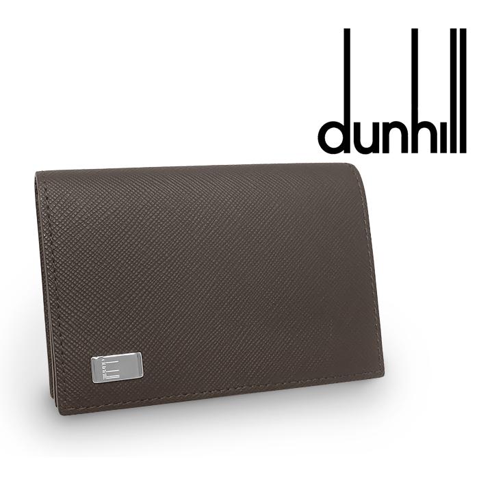 未使用 Dunhill ダンヒル 2つ折り カードケース 名刺入れ サイドカー サイドカー 超美品 ほぼ未使用 ダンヒル dunhill 二つ折り名刺入れ