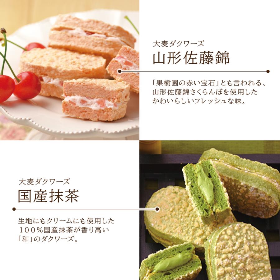 おおむぎ工房 大麦マカロン＆ダクワーズセットB 7種17個入（通常箱